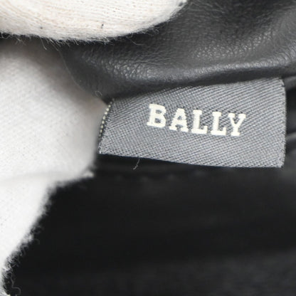 Bally Vintage Handbag Quilted Leather, BLACK, LEATHER, Handbag