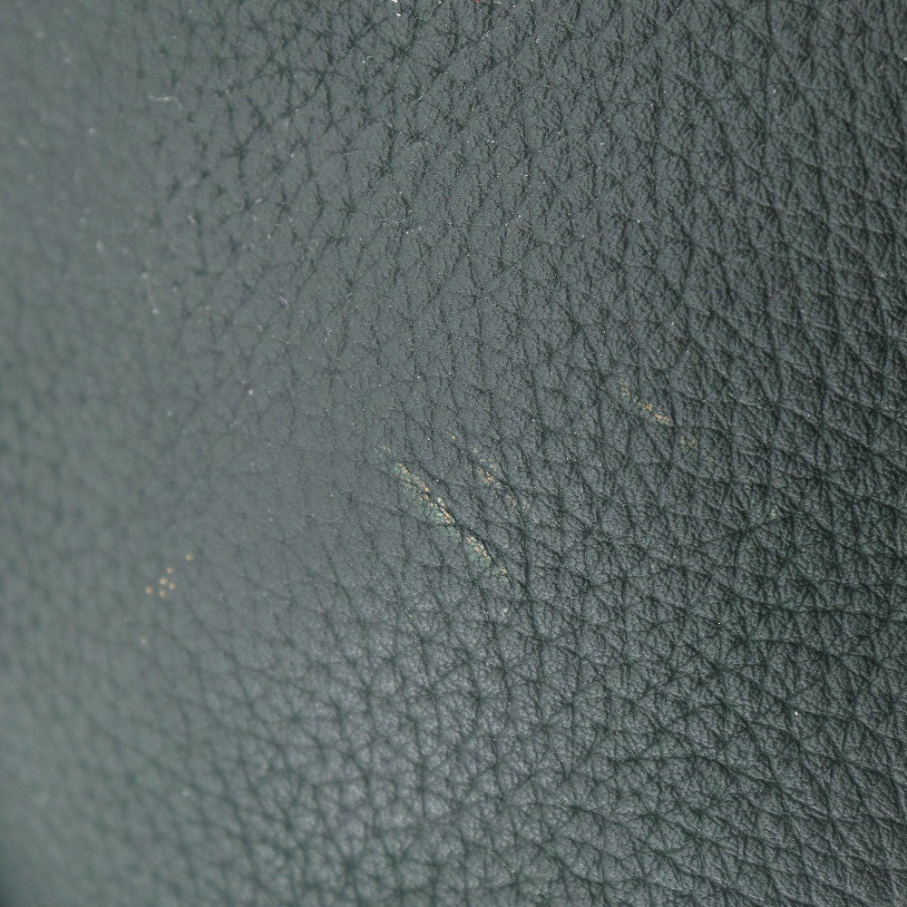 Hermes Sherpa Backpack Clemence, GREEN, LEATHER, Backpack