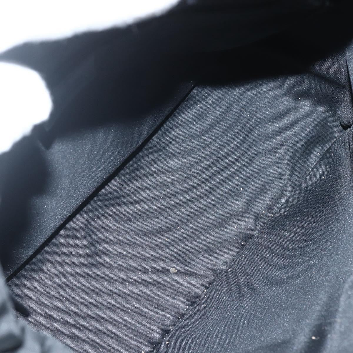 Gucci Vintage Zip Hobo GG Canvas and Leather, BLACK, CANVAS, Shoulder bag