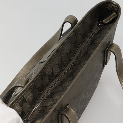 Gucci Plus Tote GG Imprime, KHAKI, CANVAS, Tote bag