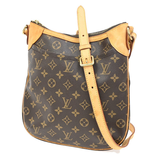 Louis Vuitton Odeon Handbag Monogram Canvas, BROWN, CANVAS, Shoulder bag