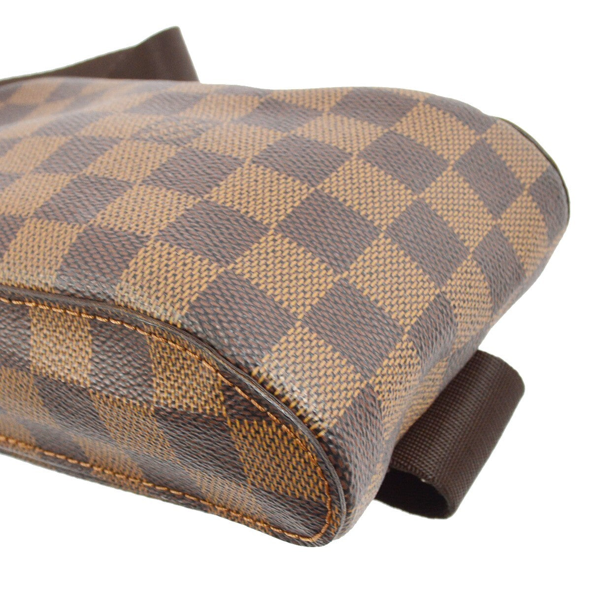 Louis Vuitton Geronimos Waist Bag Damier, BROWN, CANVAS, Clutche & pouche