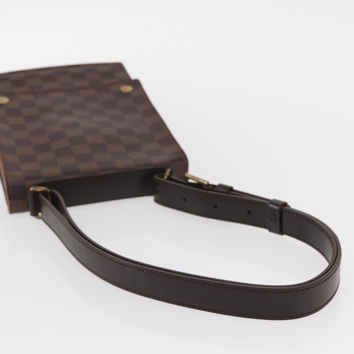 Louis Vuitton Portobello Messenger Damier, BROWN, CANVAS, Shoulder bag