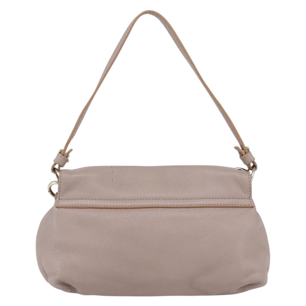 Chloe Lily Shoulder bag Leather, PINK, LEATHER, Shoulder bag