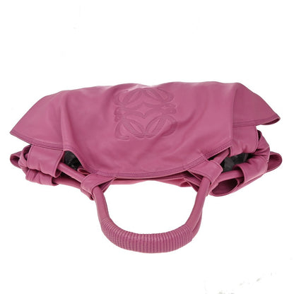 Loewe Anagram Logo Nappa Aire Hand Bag Leather, PINK, LEATHER, Handbag