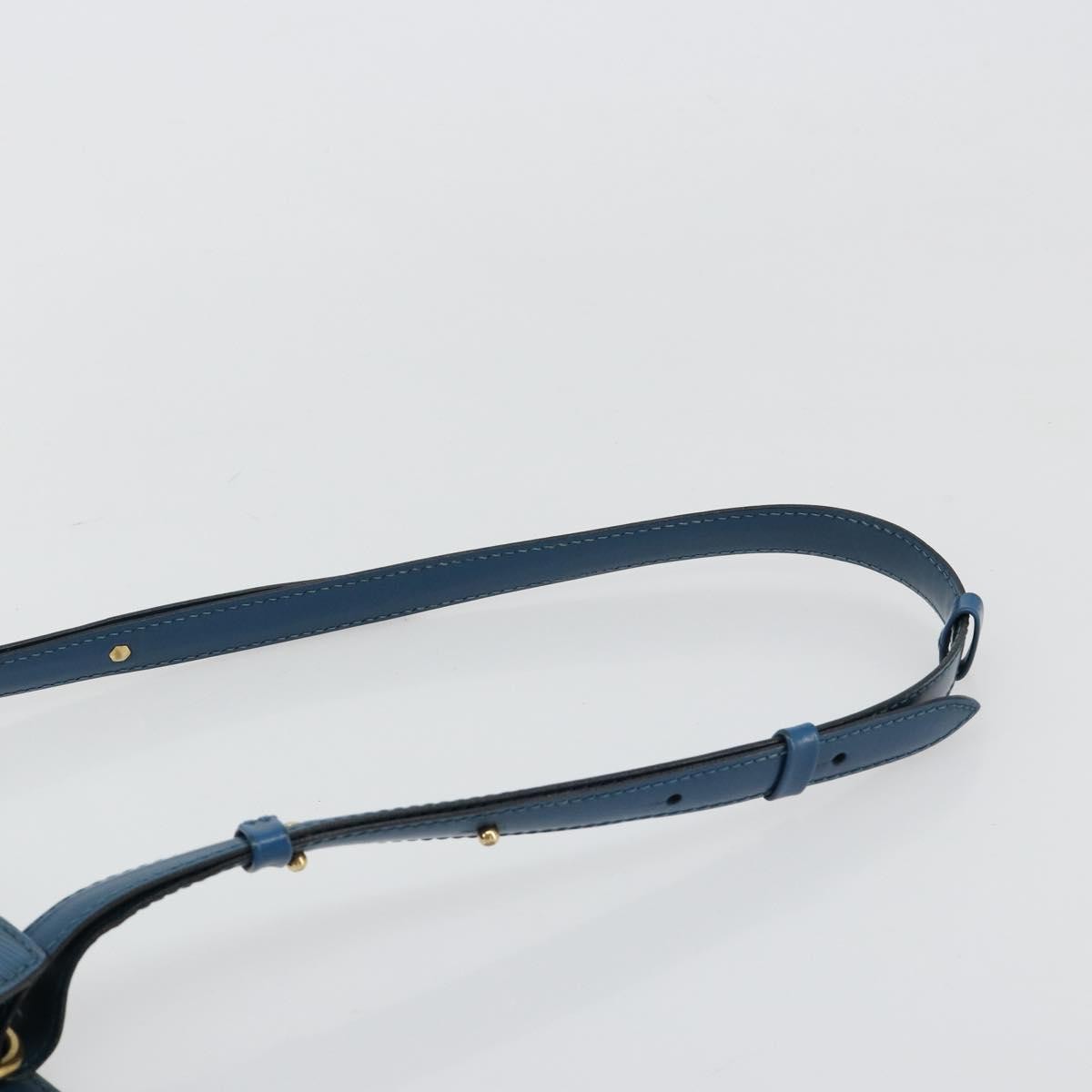 Louis Vuitton Cluny Shoulder Bag Epi Leather, Blue, Leather, Shoulder Bag