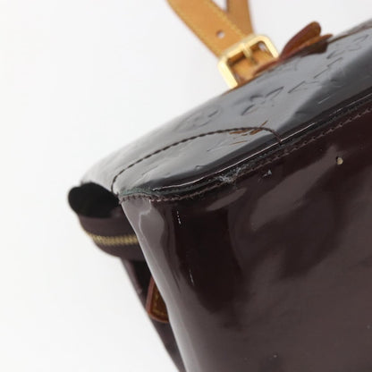 Louis Vuitton Rosewood Avenue Handbag Monogram Vernis, BURGUNDY, PATENT_LEATHER, Shoulder bag
