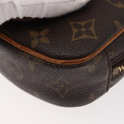 Louis Vuitton Pochette Gange Monogram Canvas, BROWN, CANVAS, Shoulder bag