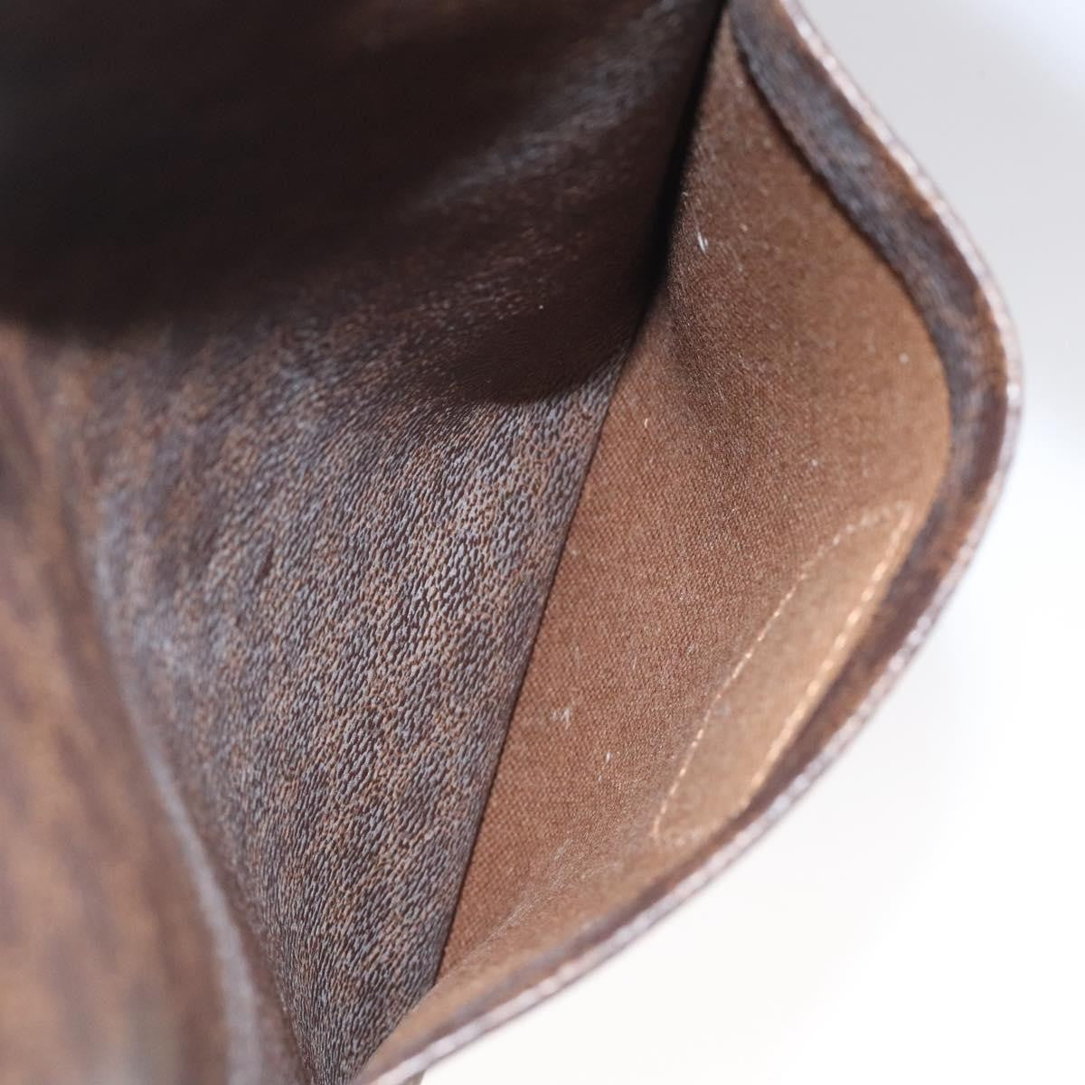 Celine Vintage Macadam Handbag Leather, BROWN, LEATHER, Handbag