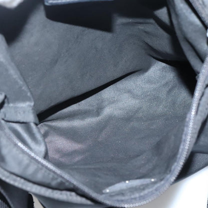 Prada Flat Messenger Bag Tessuto, Black, Nylon, Shoulder Bag