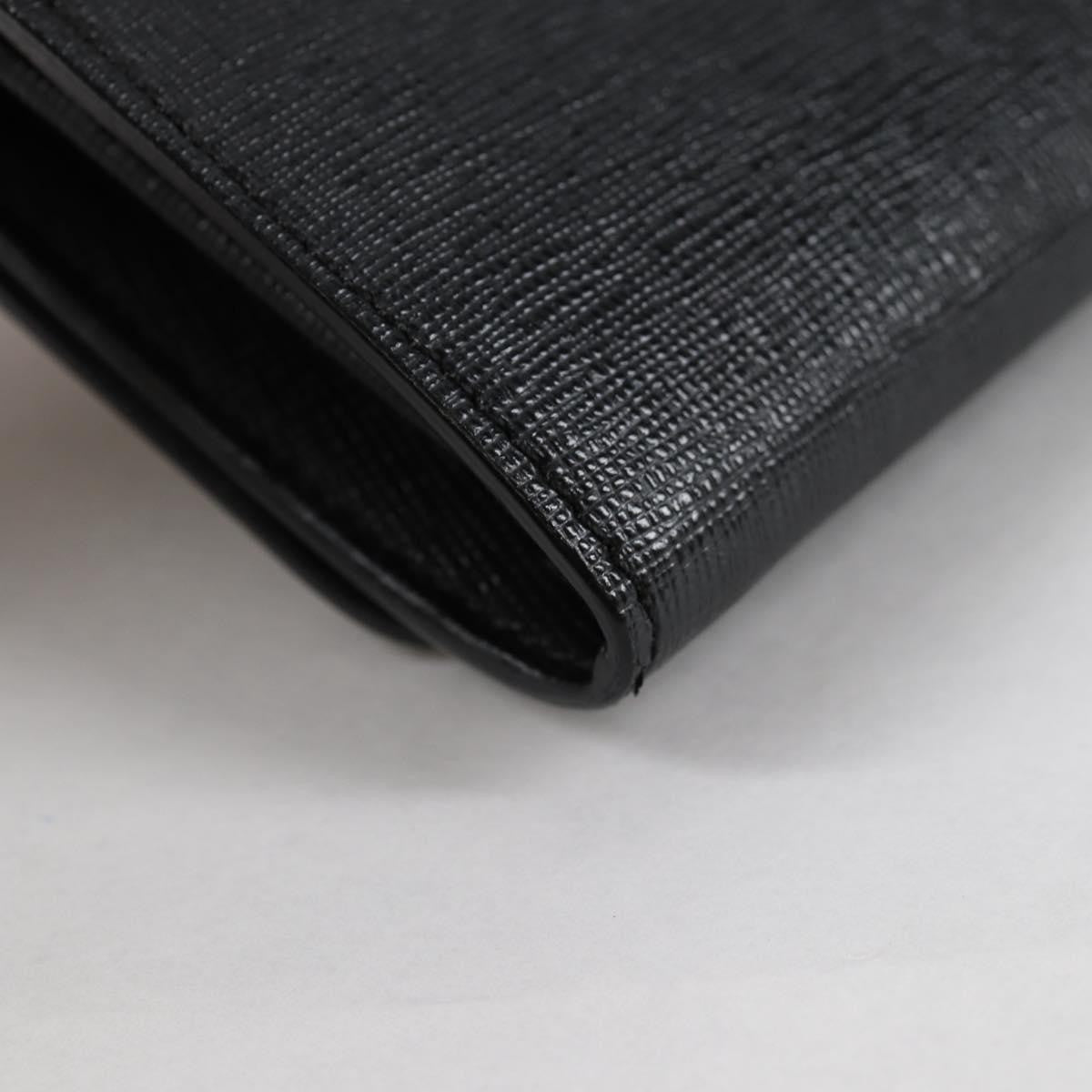 Fendi Monster Wallet on Chain Studded Leather, BLACK, LEATHER, Wallets