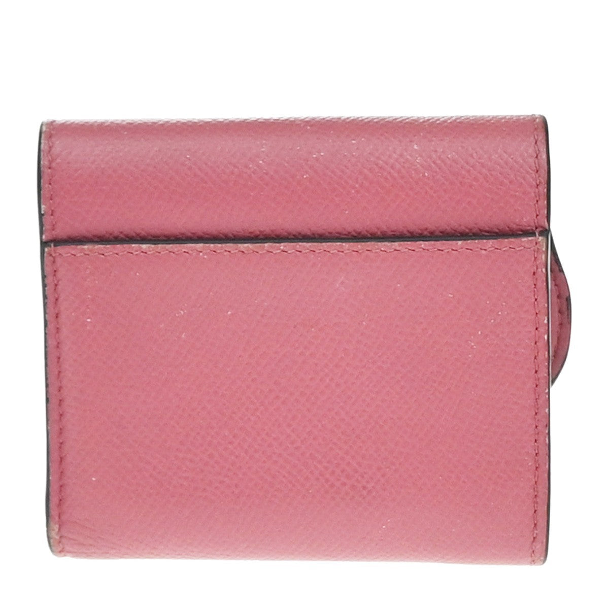 Christian Dior Saddle Trifold Flap Wallet Leather, PINK, LEATHER, Wallets