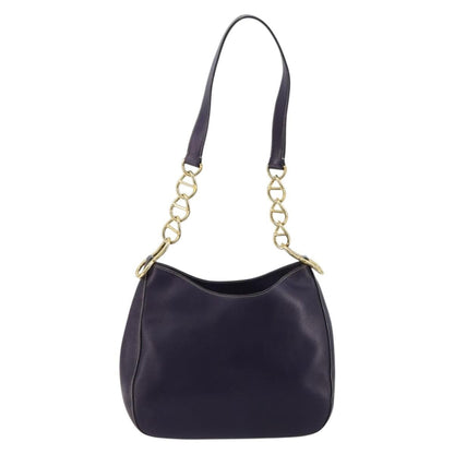Prada Chain Shoulder Bag Leather, Purple, Leather, Handbag