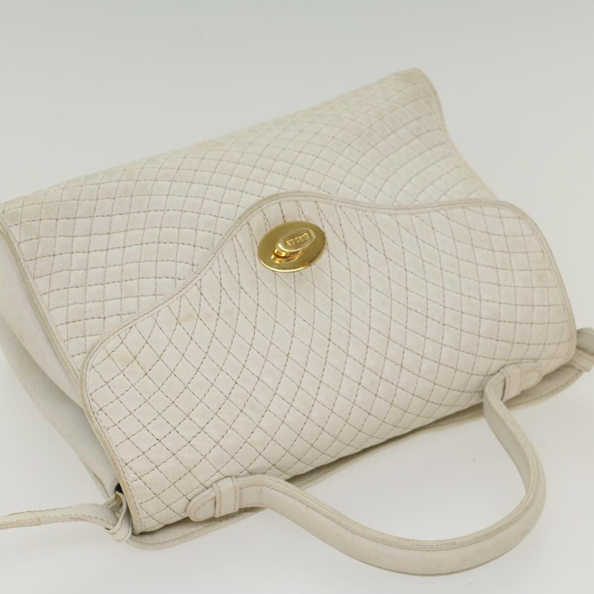 Bally Handbag Leather, WHITE, LEATHER, Handbag