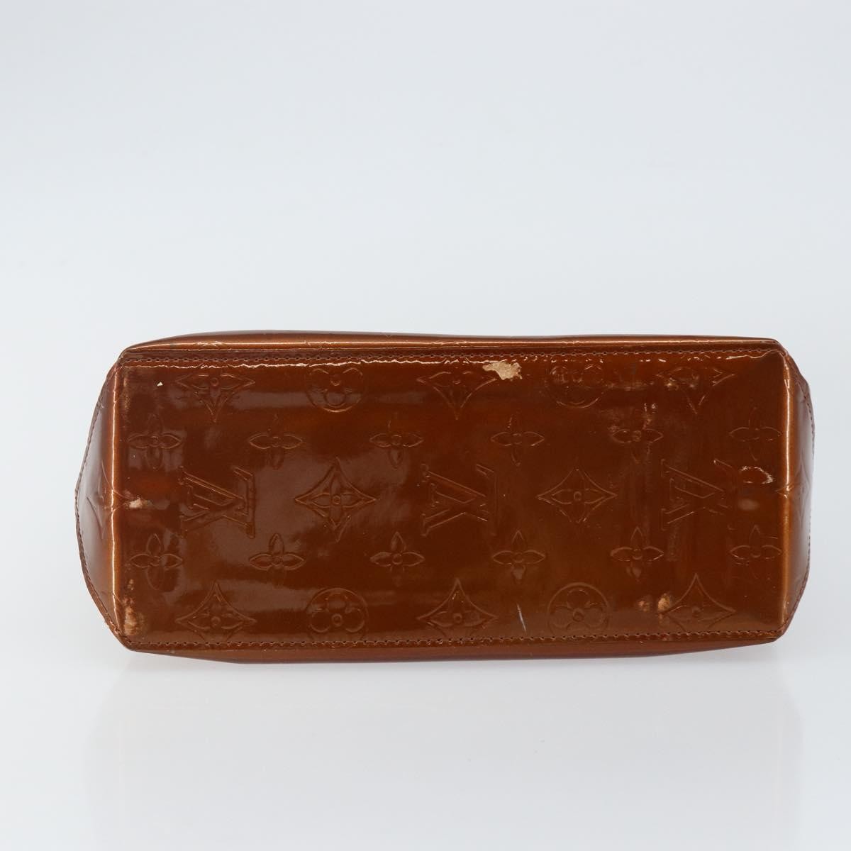Louis Vuitton Reade Handbag Monogram Vernis, BROWN, PATENT_LEATHER, Handbag