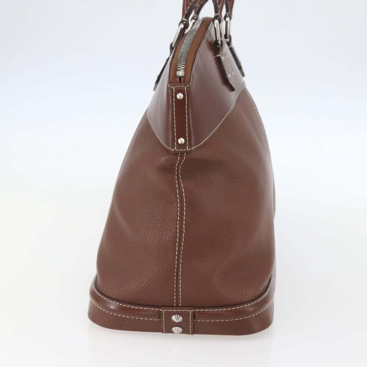 Louis Vuitton Suhali Lockit Handbag Leather, BROWN, LEATHER, Handbag