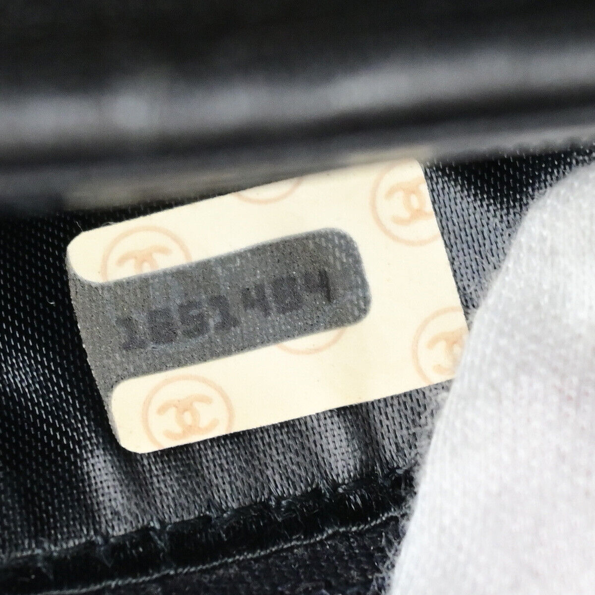 Chanel Vintage Tassel Box Bag Quilted Leather, BLACK, LEATHER, Shoulder bag