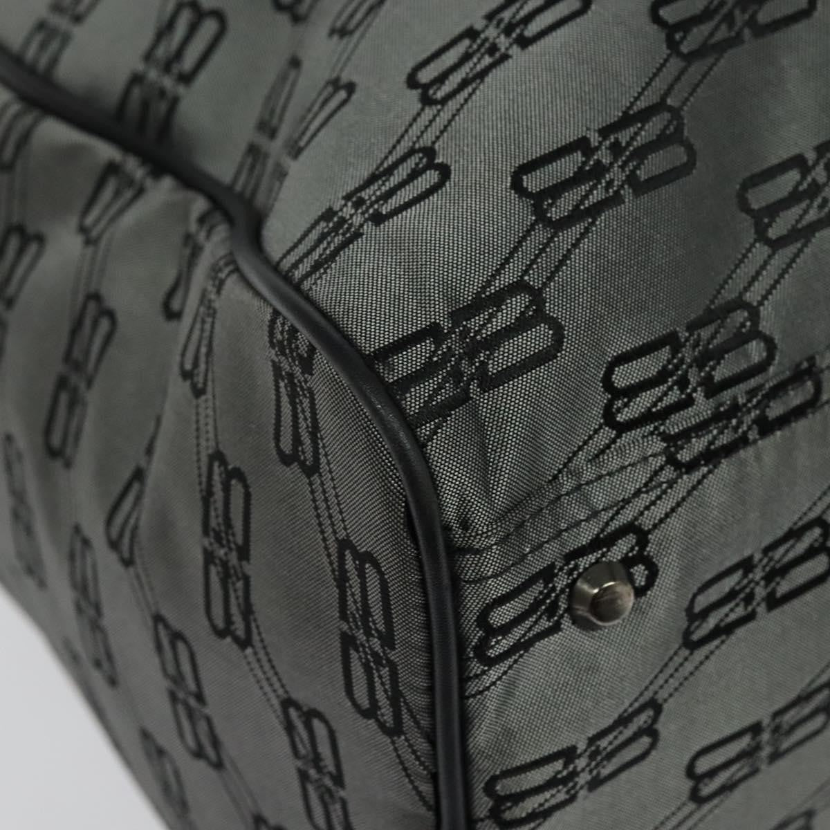 Balenciaga Vintage Boston Nylon, GRAY, NYLON, Travel bag