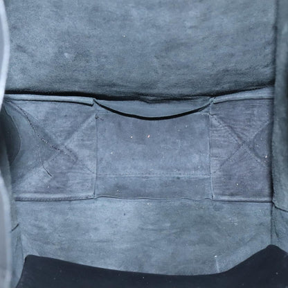 Celine Vertical Cabas Tote Printed Leather, BLACK, LEATHER, Tote bag