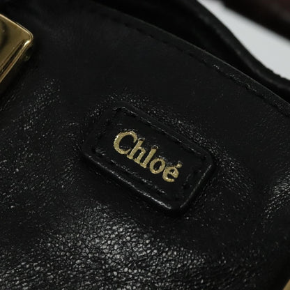 Chloe Ethel Handbag Leather, BLACK, LEATHER, Handbag
