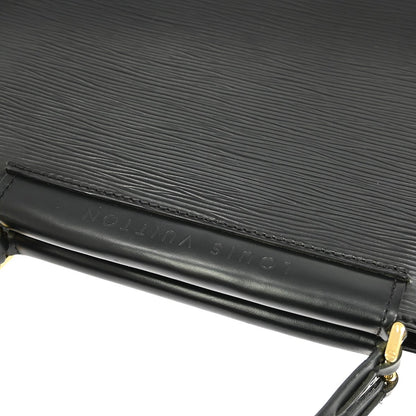 Louis Vuitton Figari Handbag Epi Leather, BLACK, LEATHER, Handbag