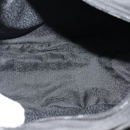 Versace Medusa Shoulder Bag Leather, BLACK, LEATHER, Shoulder bag