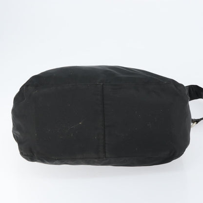 Prada Vintage Shoulder Bag Tessuto, BLACK, NYLON, Shoulder bag