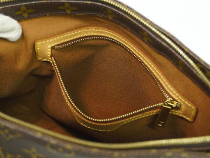 Louis Vuitton Cabas Mezzo Monogram Canvas, BROWN, CANVAS, Tote bag