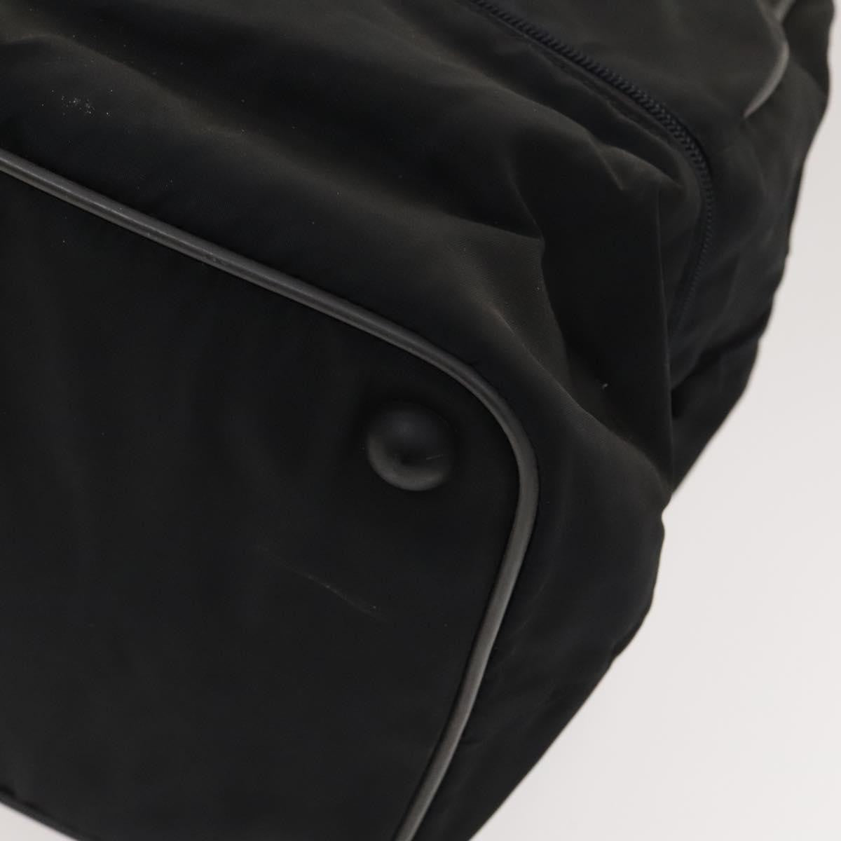 Prada Vintage Boston Bag Nylon, BLACK, NYLON, Travel bag