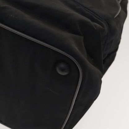 Prada Vintage Boston Bag Nylon, BLACK, NYLON, Travel bag