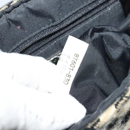 Burberry Flap Shoulder Bag Nova Check Coated Canvas, BEIGE, WOOL, Shoulder bag