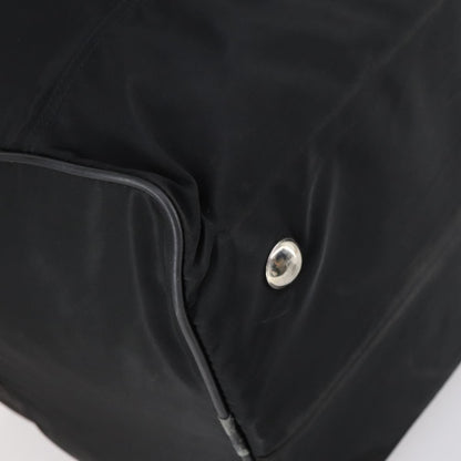 Prada Boston Bag Tessuto, BLACK, NYLON, Handbag