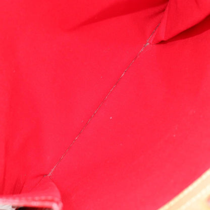 Louis Vuitton Stanton Handbag Monogram Vernis, RED, PATENT_LEATHER, Tote bag