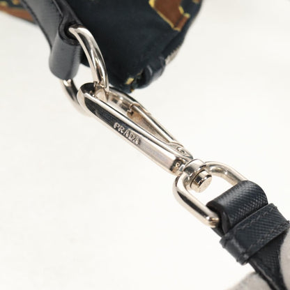 Prada Vintage Handbag Tessuto, BROWN, NYLON, Handbag