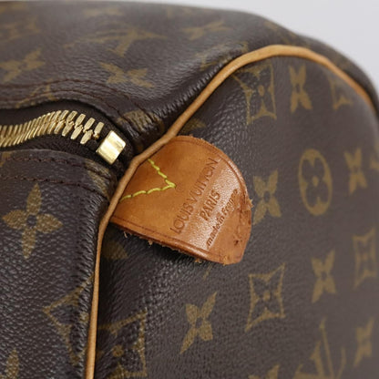 Louis Vuitton Keepall Bag Monogram Canvas, BROWN, CANVAS, Travel bag
