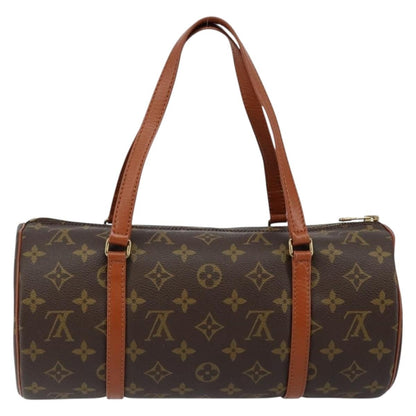 Louis Vuitton Papillon Handbag Monogram Canvas, BROWN, CANVAS, Handbag