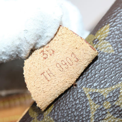 Louis Vuitton Sac Souple Handbag Monogram Canvas, BROWN, CANVAS, Travel bag