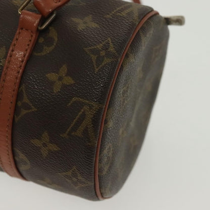 Louis Vuitton Papillon Handbag Monogram Canvas, BROWN, CANVAS, Handbag