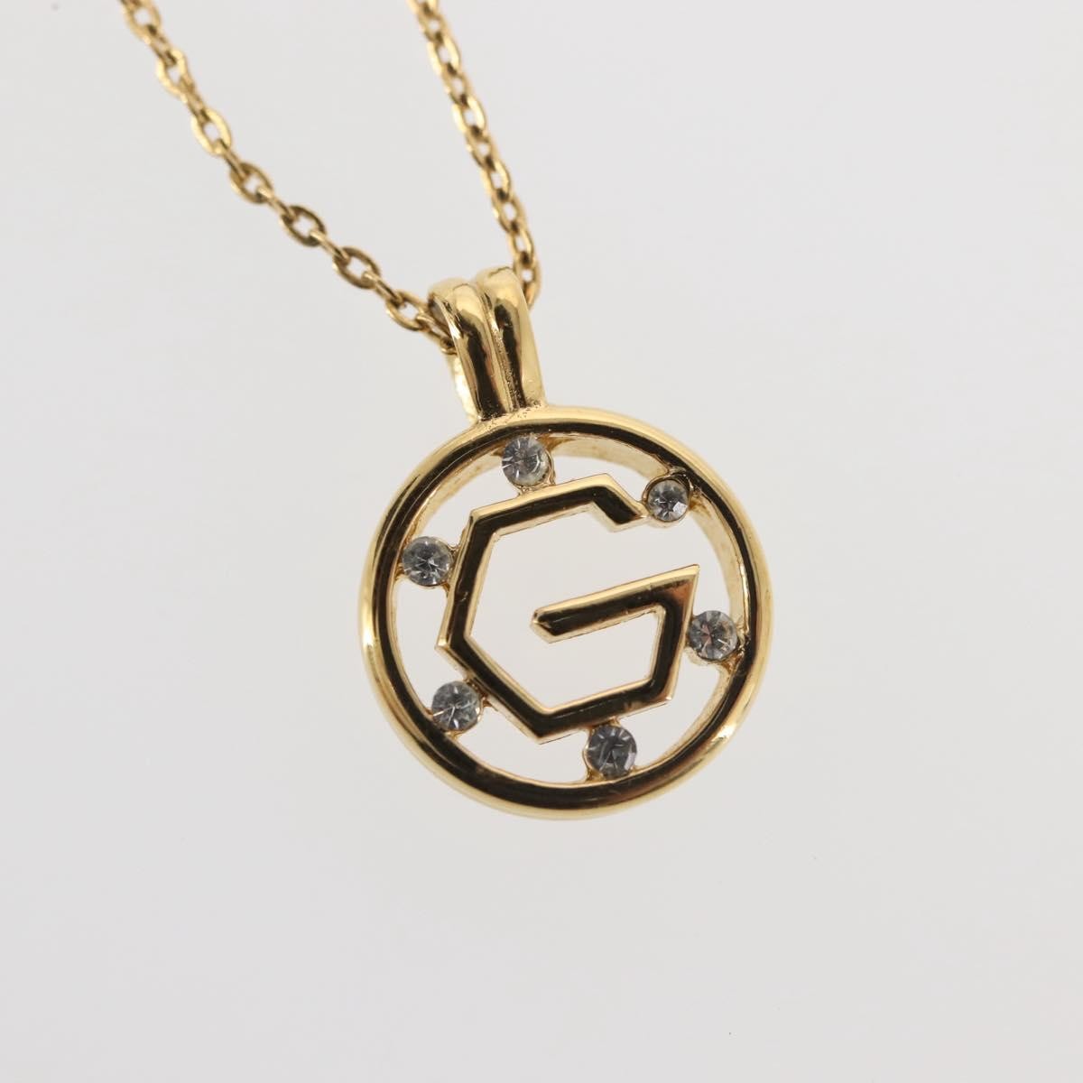 Givenchy Logo G Necklace Metal, GOLD, METAL, Necklace