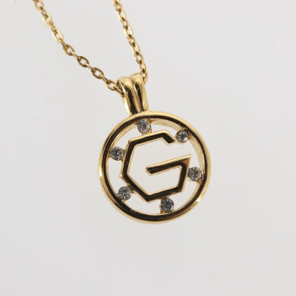 Givenchy Logo G Necklace Metal, GOLD, METAL, Necklace