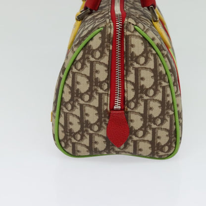 Christian Dior Vintage Rasta Boston Bag Diorissimo Canvas, BEIGE, CANVAS, Travel bag