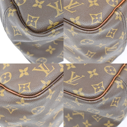 Louis Vuitton Deauville Handbag Monogram Canvas, BROWN, CANVAS, Handbag