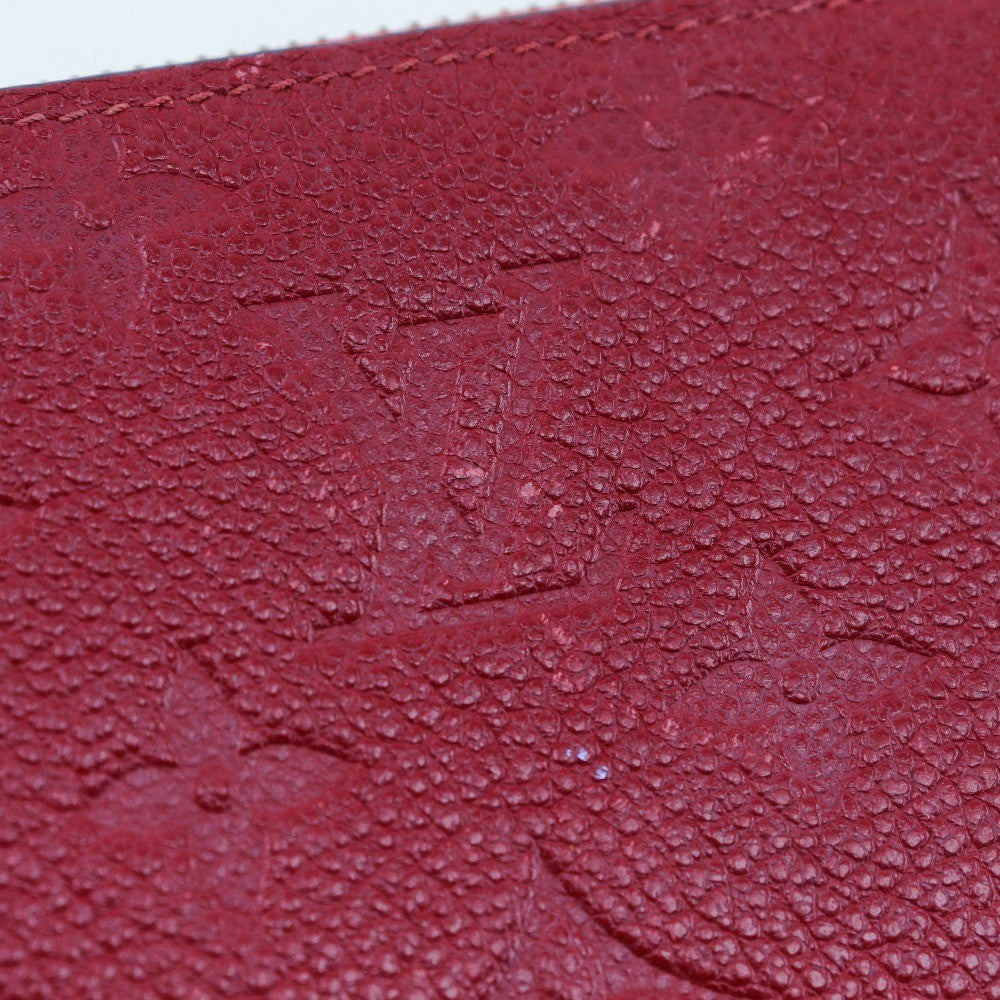 Louis Vuitton Portefeuille zippy Monogramme Empreinte Monogramme Empreinte, RED, CANVAS, Wallets