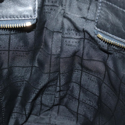 Celine Handbag Leather, BLACK, LEATHER, Handbag