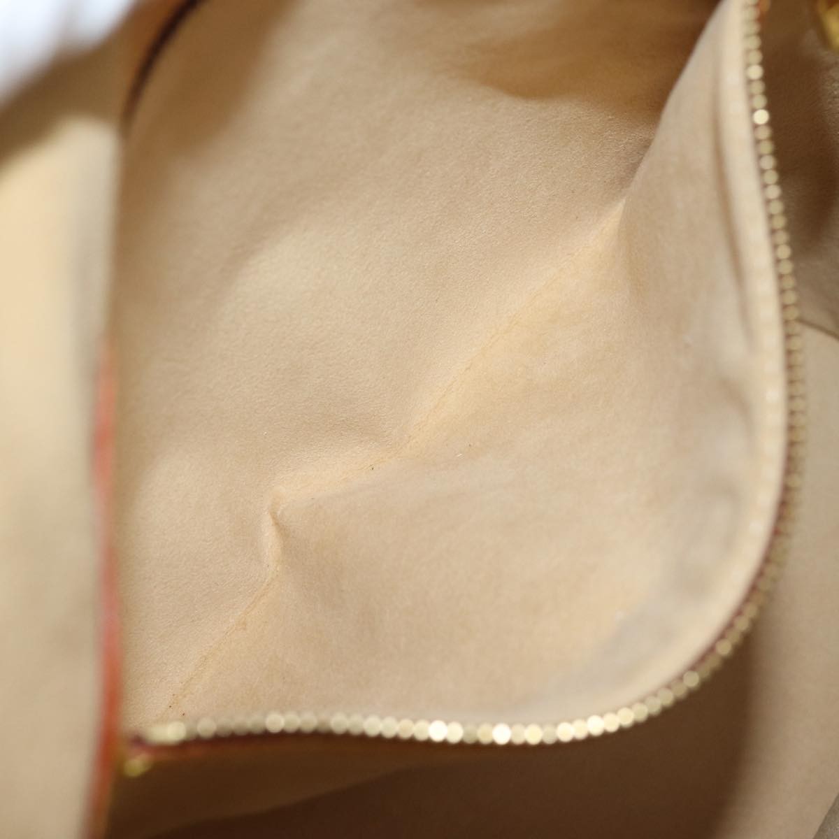 Louis Vuitton Bucket Bag Leather, BEIGE, LEATHER, Handbag