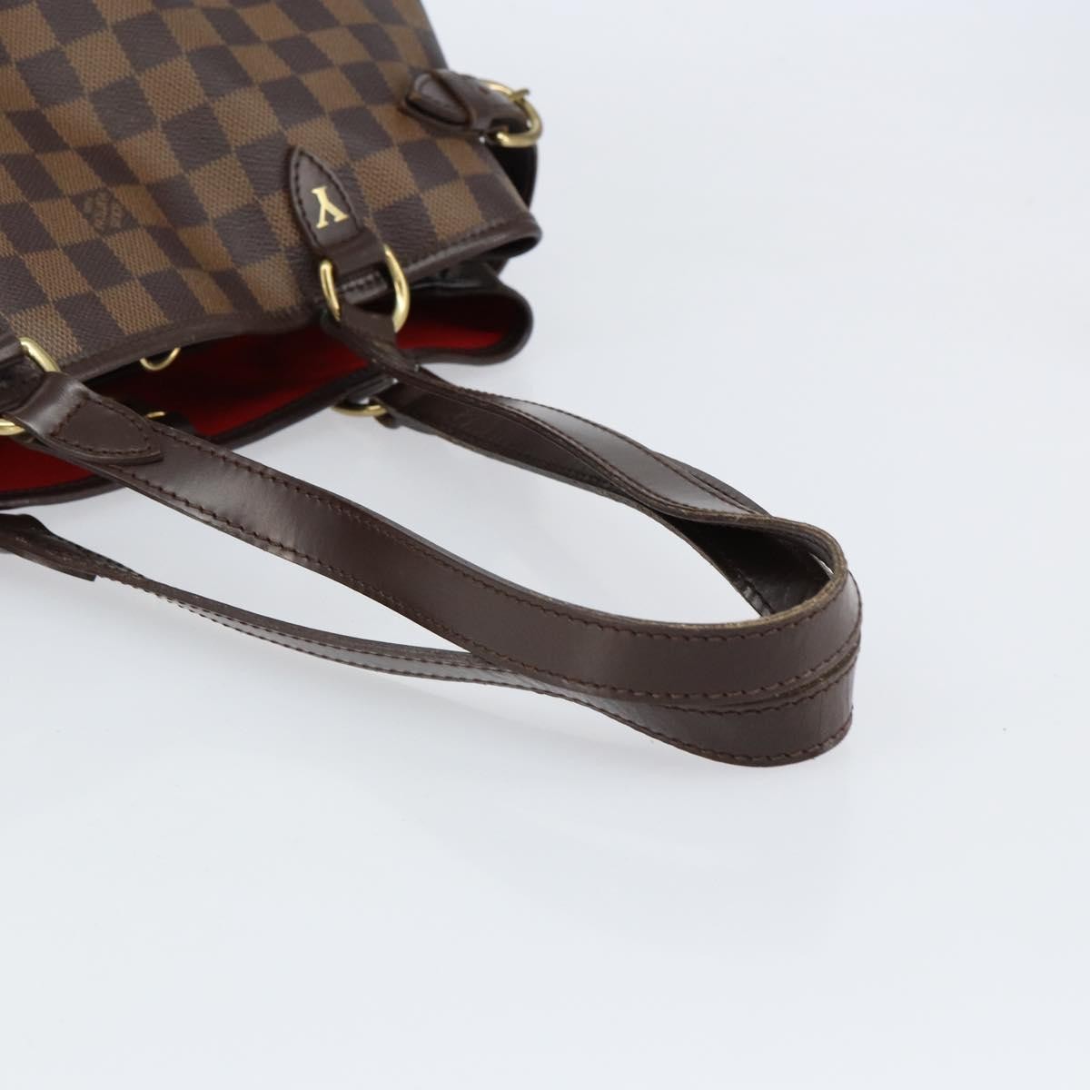 Louis Vuitton Batignolles Handbag Damier, BROWN, CANVAS, Tote bag