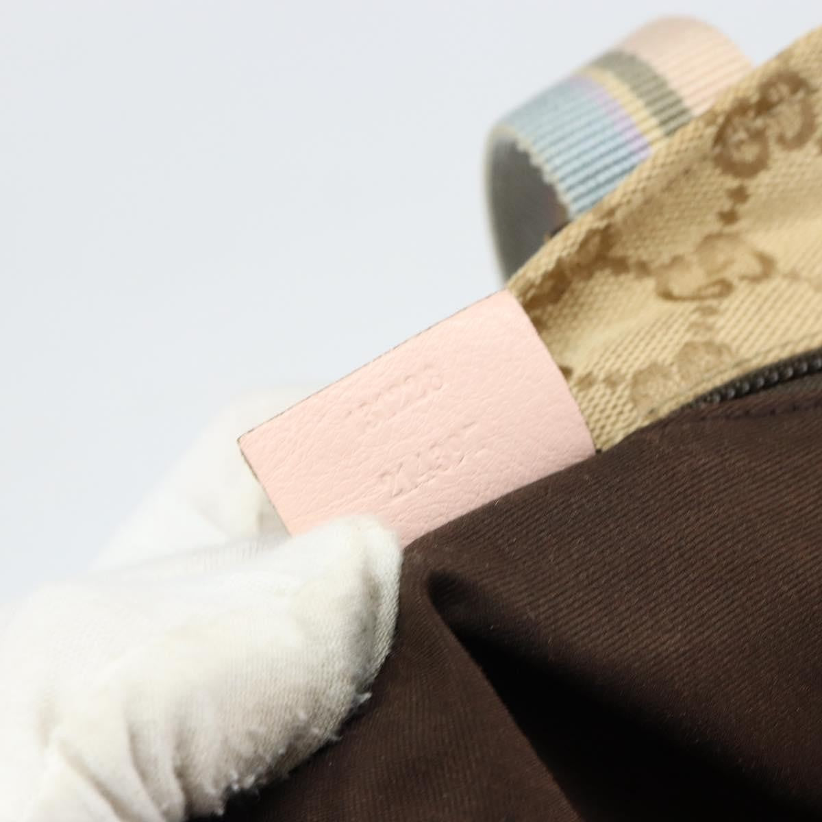 Gucci Web Zip Tote GG Canvas, BEIGE, CANVAS, Tote bag