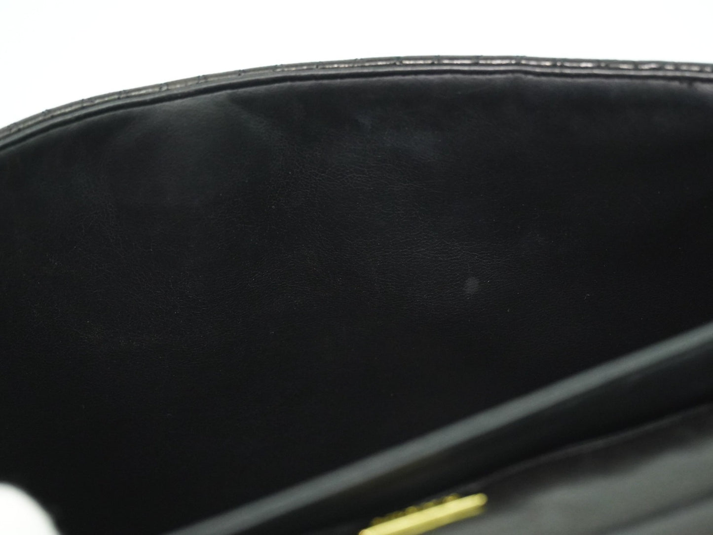 Bally Vintage Handbag Leather, BLACK, LEATHER, Handbag