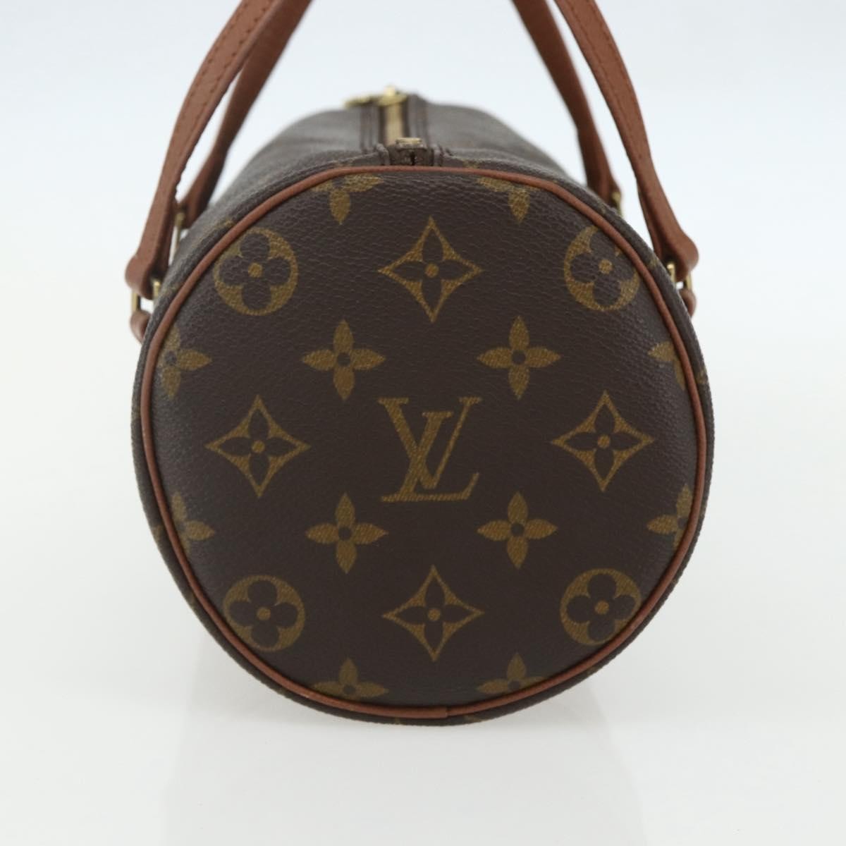 Louis Vuitton Papillon Handbag Monogram Canvas, BROWN, CANVAS, Handbag