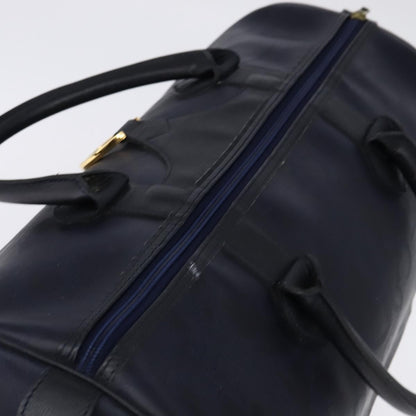 Christian Dior Lady Dior Boston Bag Canvas, NAVY, CANVAS, Travel bag